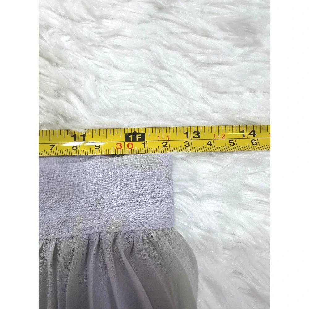 Finders Keepers Magic‎ Bus Skirt Lilac Splash Print Pleated Mini Skirt Size 8